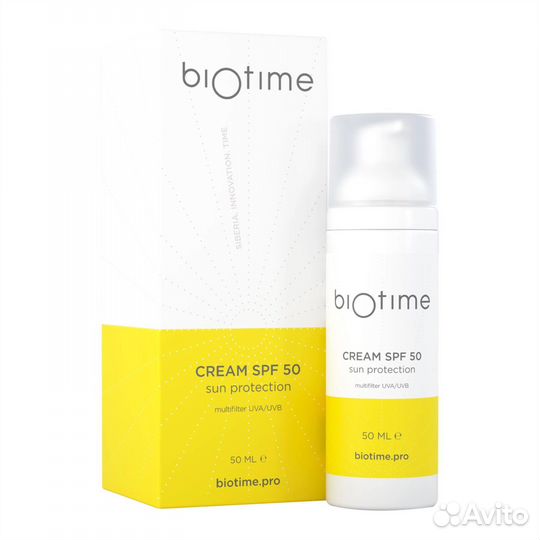 Biotime Солнцезащитный крем cream SPF 50