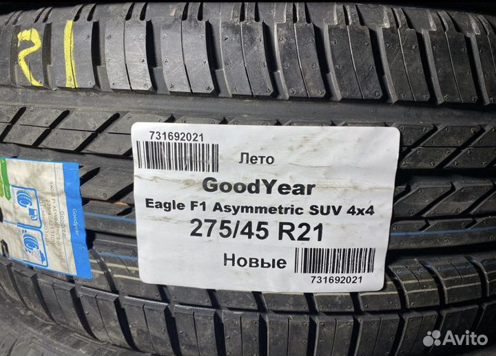 Goodyear Eagle F1 Asymmetric SUV 4x4 275/45 R21