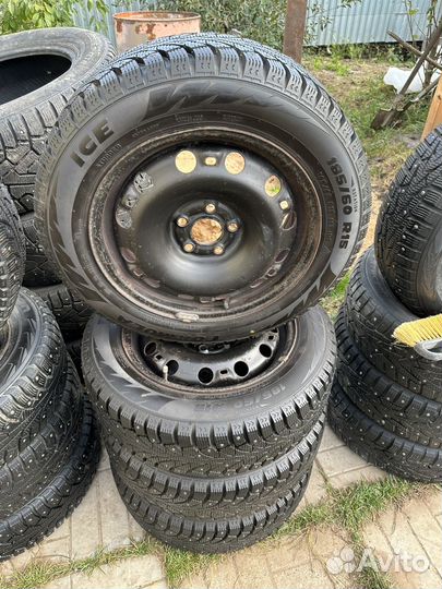 К-кт колес в сборe VW polo/skoda rapid в идеале