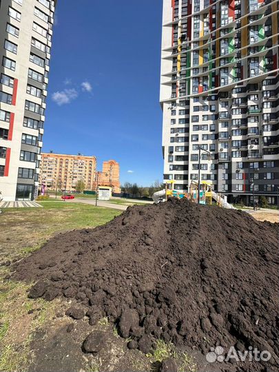 Грунт, Перегной, Чернозём, Навоз,Песок, Щебень