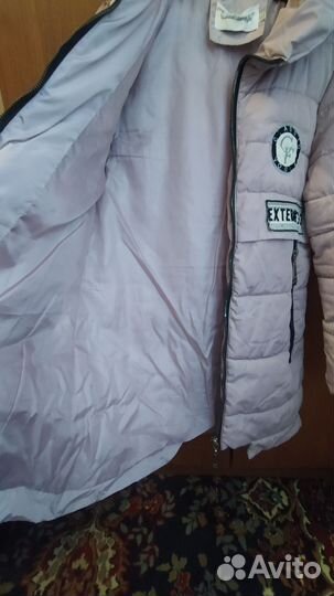 Пуховик женский 46 48 размер бу