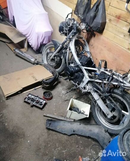 GSX - r 250 в разбор