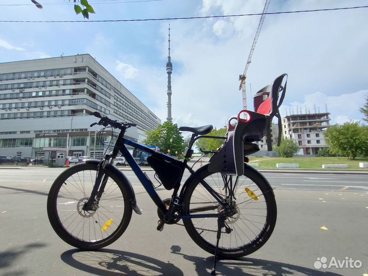 Детское велокресло заднее