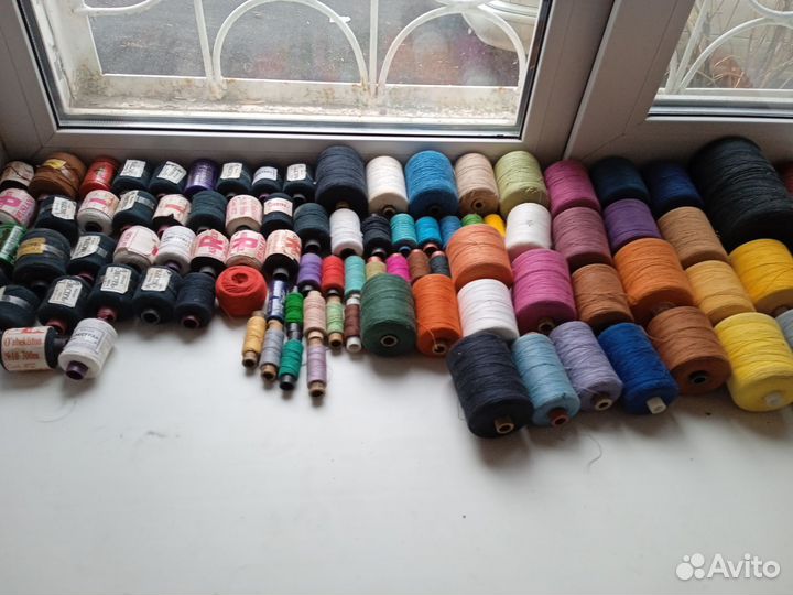 Швейные нитки новые