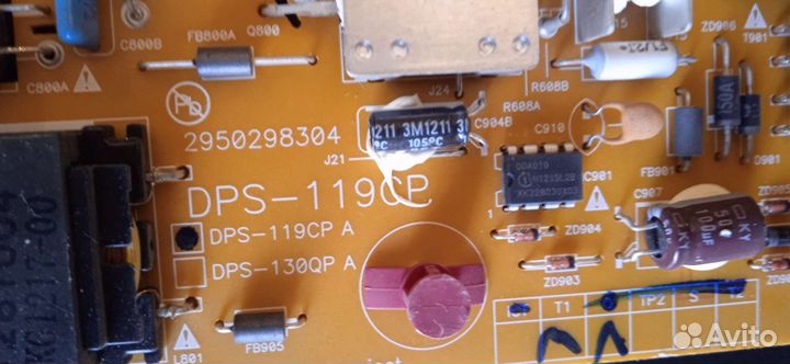 Блок питания DPS-119CP от телевизора philips