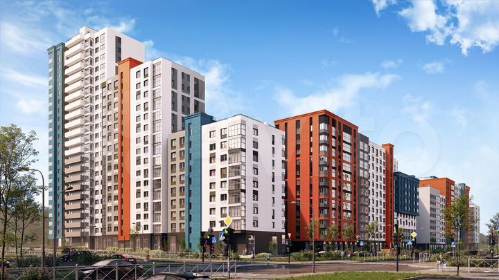 3-к. квартира, 79 м², 6/22 эт.