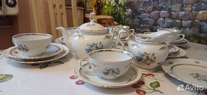 По предметно Синий колокольчик Kahla Германия