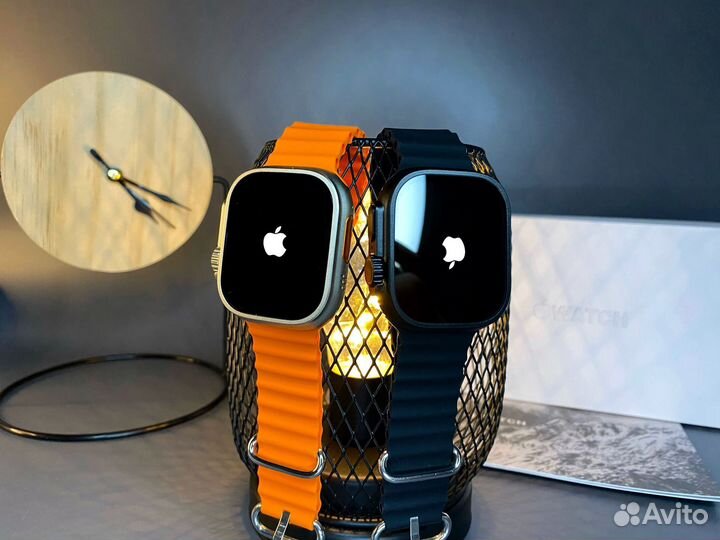 Apple watch 8 Ultra с яблоком
