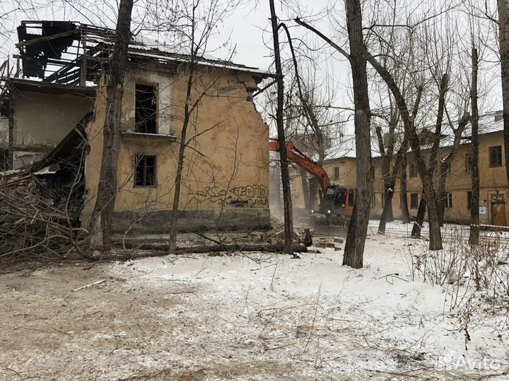 Демонтаж снос зданий строений