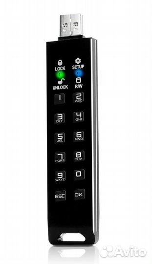 Флэшка С пин-кодом datalock PRO4 128 GB USB 3.1