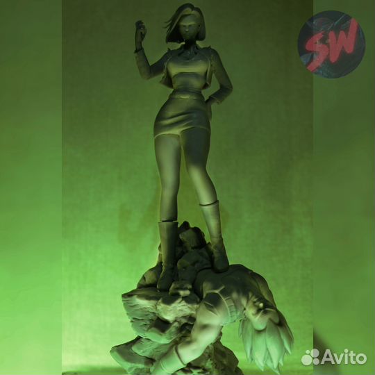 Dragon Ball Z: Android 18 VS Vegeta