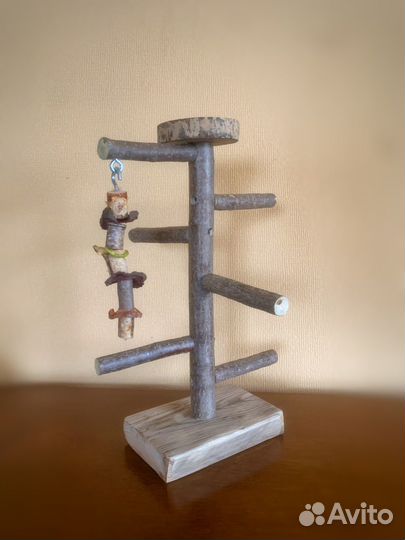 Игровой стенд для попугая