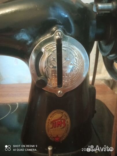 Швейная машинка подольская ножная