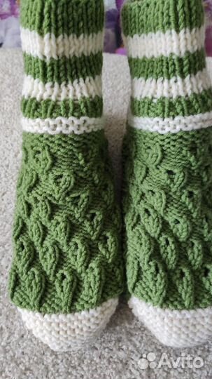 Носки вязаные ручной работы женские
