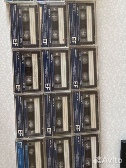 Аудиокассеты с записями 10шт