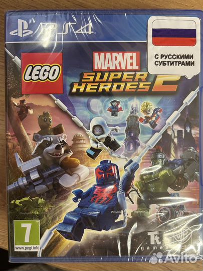 Lego Marvel Super Heroes 2 диск для PS4