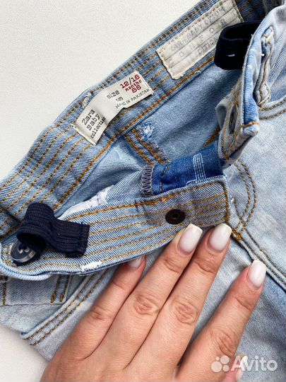 Джинсы zara для девочки 86