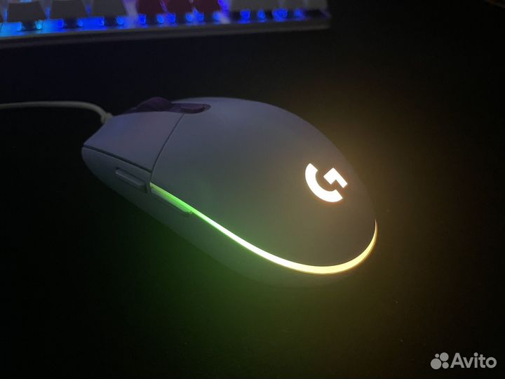Проводная мышь Logitech G102 lightsync