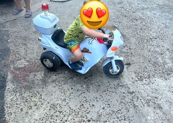 Детский мотоцикл на аккумуляторе