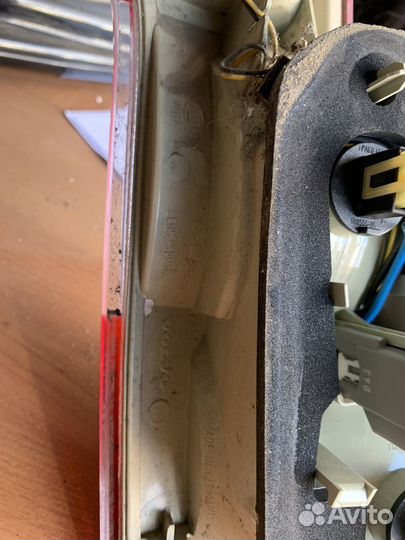 Задние фонари в хлапушку левый на Volvo XC70, V70