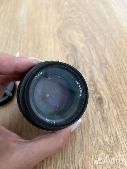 Объектив nikkor 50mm af 1,4D