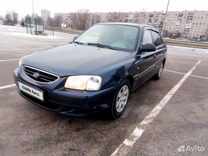 Hyundai Accent 1.5 AT, 2007, 166 350 км