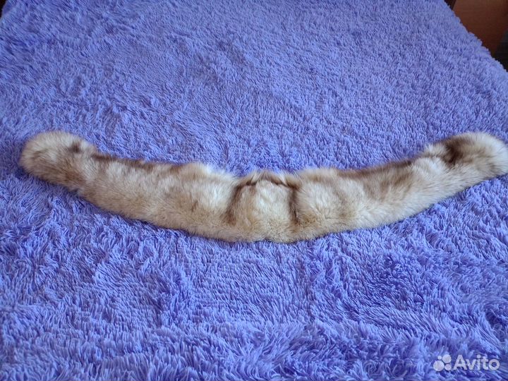 Меховой воротник песец