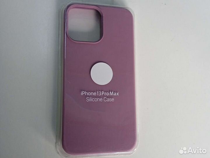 Чехол на iPhone 13 Pro Max сиреневый