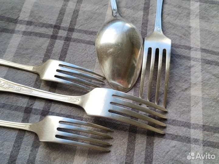 Столовые приборы мельхиор Кольчугино