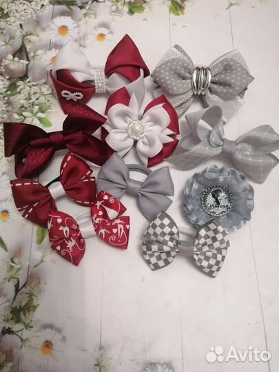 Резинки для волос ручной работы