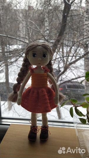 Вязаные игрушки ручной работы