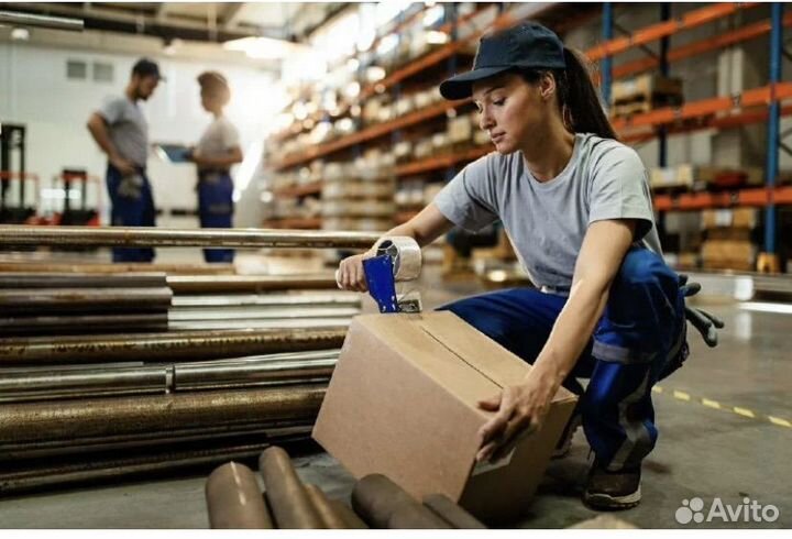 Упаковщик-разнорабочий на производство вахта