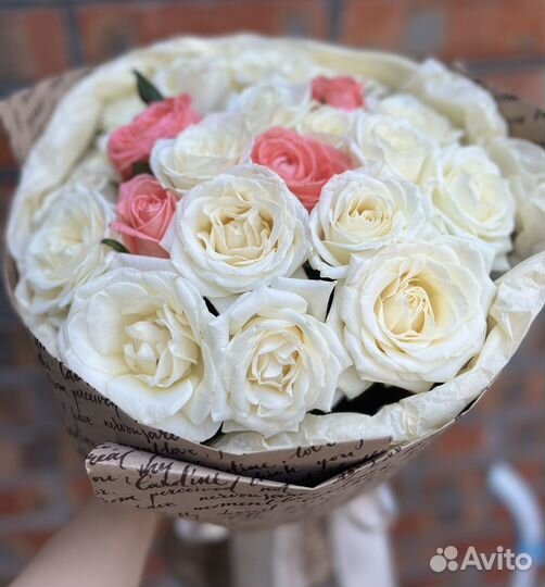 Букет роз, 31, 51, 101 с доставкой