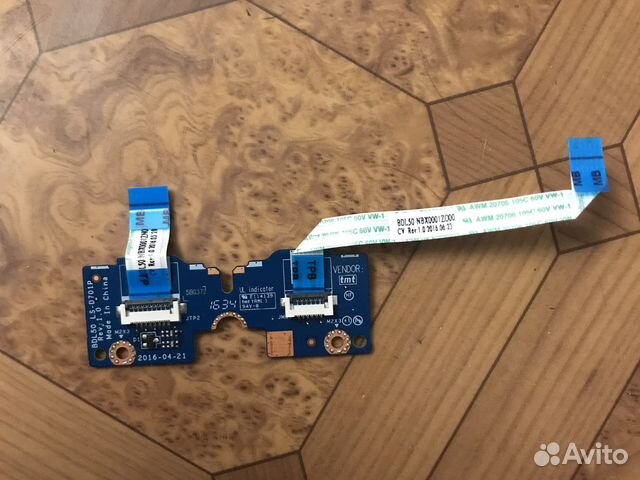 Плата кнопок тачпада BDL50 LS-D701P HP 250 G5