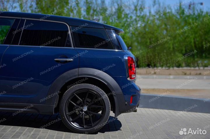 Литые диски HRE FF21 R19 на mini Cooper S