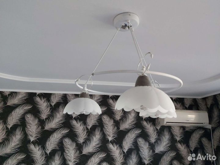 Люстра потолочная бу