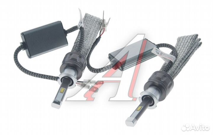 Лампа светодиодная 12V H3 PK22s 7000Lm (2шт.) Type F recarver rectfled0H3-6canbus recarver Оригинал