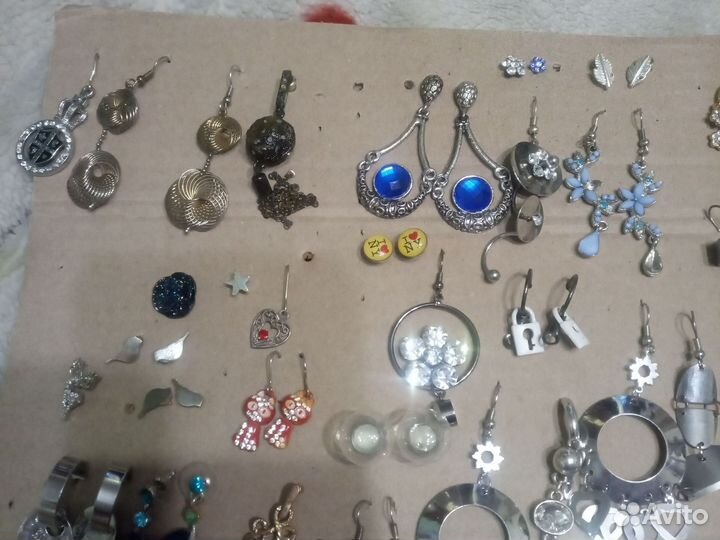Бижутерия серьги