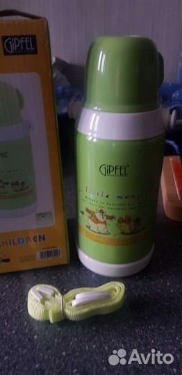 Термос Gipfel детский. Новый
