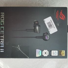 Игровые наушники Asus Rog Cetra II USB-C ANC RGB