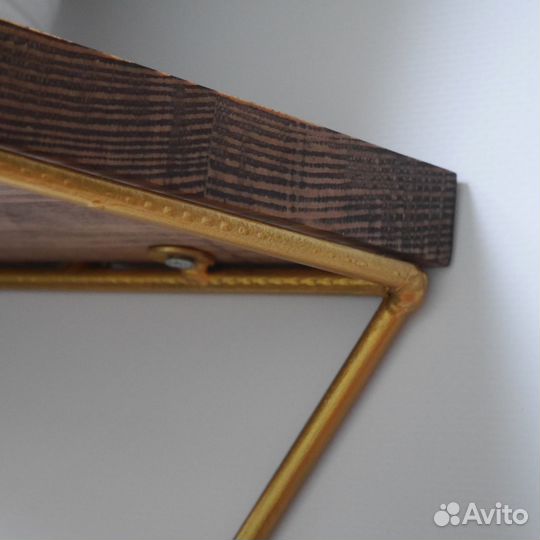 Полка настенная в стиле лофт 