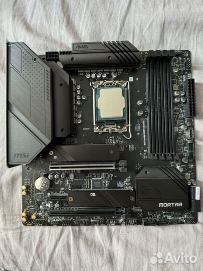 MSI B660M Mortar +I5 12400F NEW