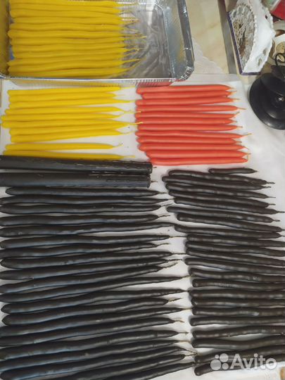 Свечи маканые из натурального Алтайского воска