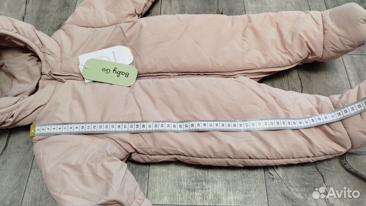 Демисезонный комбинезон для девочки 68 новый