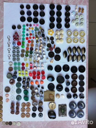 Пуговицы винтажные и красивые обычные