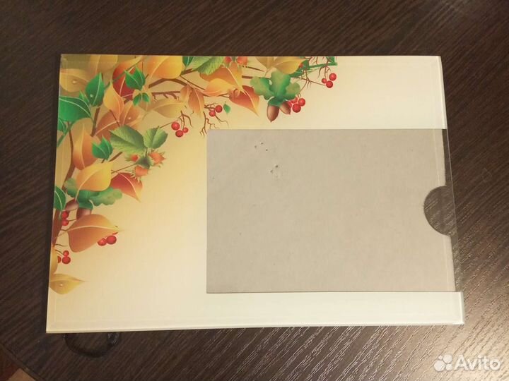 Стеклянная рама для фото