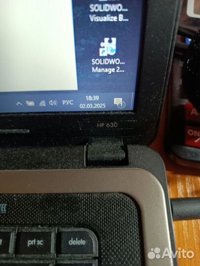 Ноутбук hp 630