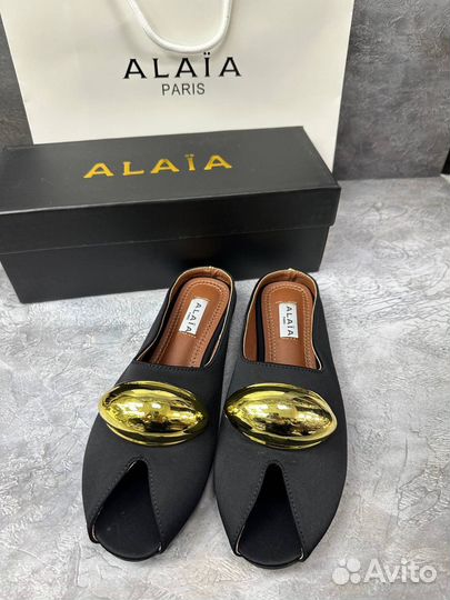 Тапочки мюли Alaia