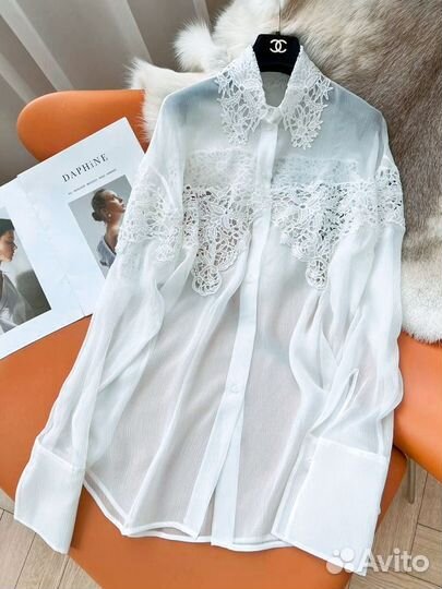 Шикарная блузка Ermanno Scervino