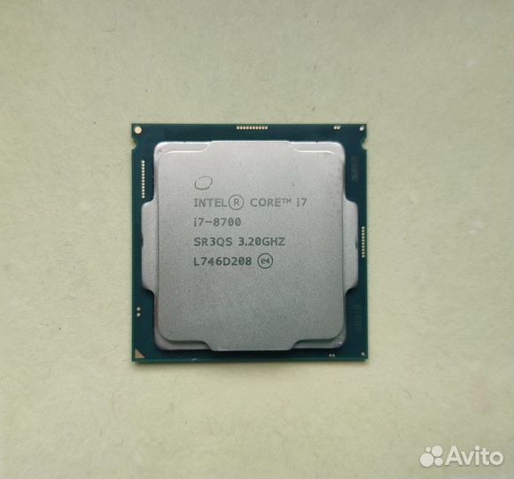 Процессор Intel Core i7-8700 OEM